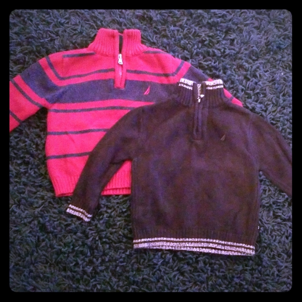 (2) Nautica pullover sweaters